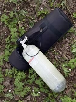 Баллон 6,8 + чехол 