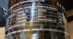 Баллон  ВД   + чехол + зс