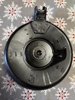 Барабанный магазин «бубен» под патрон 7,62х39 для РПК, АК, АКМ на 75 мест