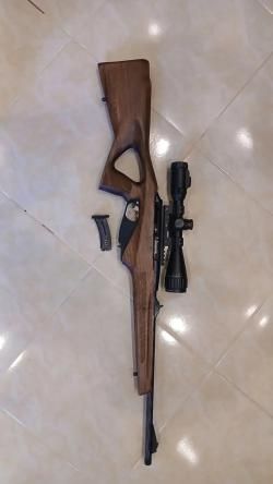 Байкал 161 "Манул" кал. 22LR 500мм, темный орех