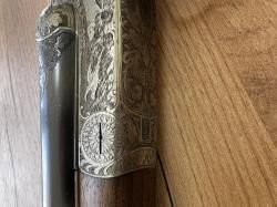 Бельгийка  Бельгия, Льеж. Двуствольное охотничье ружьё 16×70, boxlock Anson & Deeley.