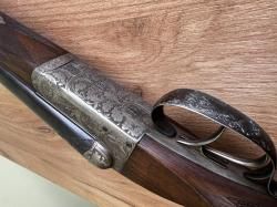 Бельгийка  Бельгия, Льеж. Двуствольное охотничье ружьё 16×70, boxlock Anson & Deeley.