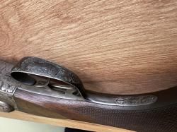 Бельгийка  Бельгия, Льеж. Двуствольное охотничье ружьё 16×70, boxlock Anson & Deeley.