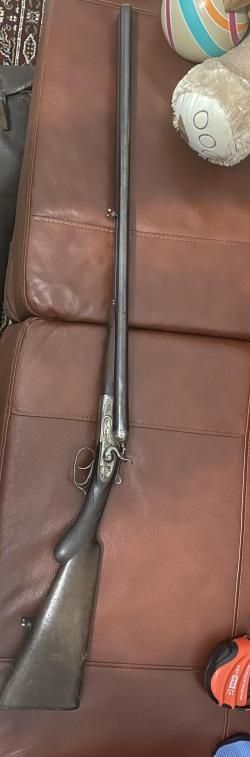 Бельгийское двуствольное ружъе 12 калибр