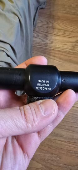 Белорусский оптический прицел 3×9