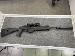 Benelli MR-1 к.223Rem с коллиматором aimpoint и банкой BRT