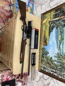 Benelli Raffaello elegant 12/76 c двумя стволами и оптикой.