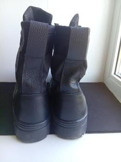 Берцы Юнармия чёрные 45