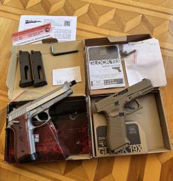 Beretta SWISS ARMS SA 92. Беретта с блоубек и автоогнем. С тремя магазинами! Глок 19х