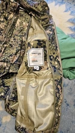 Бесшумный костюм для охоты CRAFT LIGHT -5 в цвете Green Line