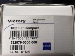 бинокль carl zeiss victory pocket 10x25 
