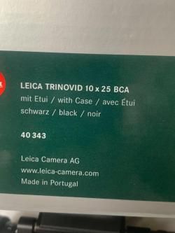 Бинокль Leica Trinovid 10x25 BSA