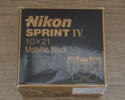 Бинокль Nikon Sprint IV 10x21 black/metallic