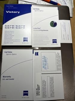 Бинокль с дальномером Zeiss Victory 8x56 T*RF