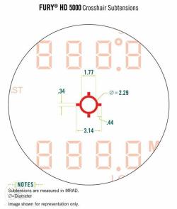БИНОКЛЬ С ЛАЗЕРНЫМ ДАЛЬНОМЕРОМ И БАЛЛИСТИЧЕСКИМ КАЛЬКУЛЯТОРОМ VORTEX FURY HD 5000 AB