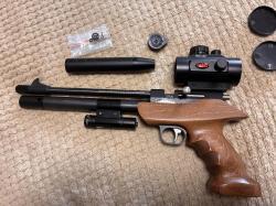 Комплект black strike 030 PCP с пульками