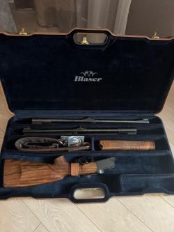 Blaser 97 bockbuchsflinte 12/76 222rem. 9.3×74R/9.3×74R