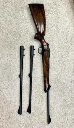 Blaser R93 9.3x62, доп ствол. 223 rem и 30-06