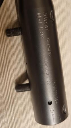 BLASER R93 cal. 9,3x62  доп cal. 223 Rem