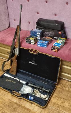 BLASER R93 cal. 9,3x62 доп cal. 223 Rem