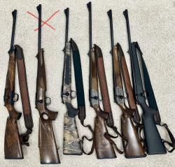 Blaser R93 на 5 стволах в одной рохе (9.3/223/308/30-06/300wm)