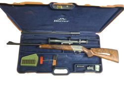 Blaser R93 клб. 9,3х62 с доп. ств. клб. 223 Rem  + прицел Swarovski (Комиссия)+Тепловизор