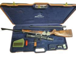 Blaser R93 клб. 9,3х62 с доп. ств. клб. 223 Rem  + прицел Swarovski (Комиссия)+Тепловизор