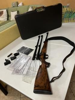 Blaser R93 в 3 стволах (.30-06 / .223 Rem / 9,3×62)