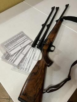 Blaser R93 в 3 стволах (.30-06 / .223 Rem / 9,3×62)