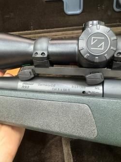 Blazer r93 с двумя стволами 8x68S и .243win, тепловизор gsci tws3050cg, оптика zeiss