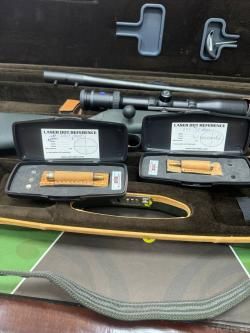 Blazer r93 с двумя стволами 8x68S и .243win, тепловизор gsci tws3050cg, оптика zeiss