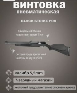 БлекСтрайк Р-08, (пр900), генерация 2, калибр 5,5мм. 