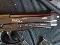 Borner M92 (KWC) Full Metal + Автоогонь + запасной магазин