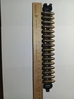 Браслет из макетов патронов 345ТК (9х22) 