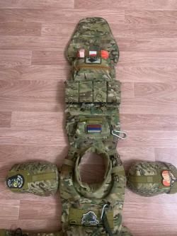 Бронежилет  А-18 Голиаф- Г Комплект бронезащиты БР1/2+подсумки, медицина. 