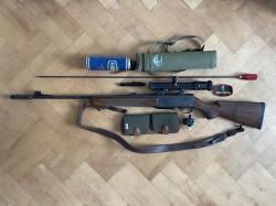 Browning BAR II Safari Boss System с прицелом калибр 338 Win.Mag.