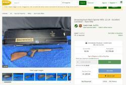 Browning Buck Mark 2 калибр 22 LR