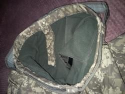 Брюки на флисе комуфляж