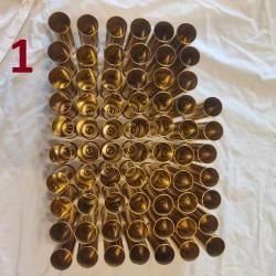 БУ латунные гильзы 12 калибра под Центробой. Клеймо USSR.