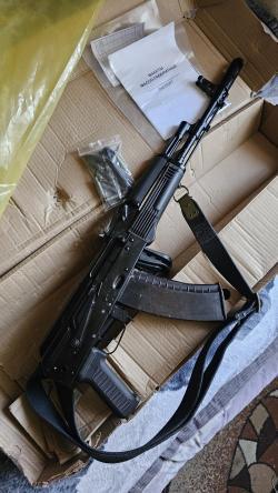 Ммг Ак-74М Функция досыл-выброс учебного ммг патрона.