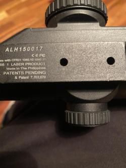 Burris eliminator 3  3-12x44