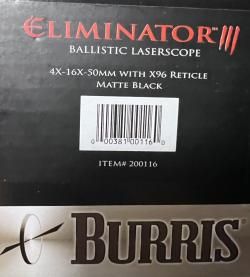 Burris Elliminator III 