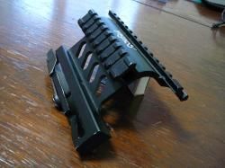 Быстросъемный боковой кронштейн АК, Сайга