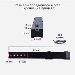Быстросьемный Кронштейн BLASER всех видов прицелов