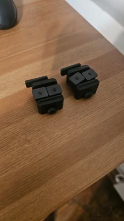 Быстросъемный переходник MAKuick3 с Weaver на шину Swarovski (SR) BH=8мм (арт.5263-6008)