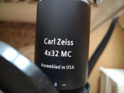 CARL ZEISS CONQUEST 4X32 (Z-PLEX)