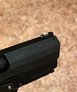 Целик мушка Grand Power сталь оптоволокно