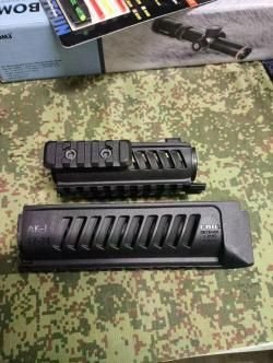 Цевьё + накладка газовой трубки Fab Defense AK-L.