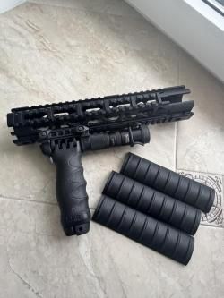 Цевье Fab на тигр с  сошками и тактическим фонарем