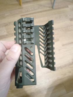 Цевье и планка над газовой трубкой zenitco (Зенит) для Акс-74у Б11-Б12